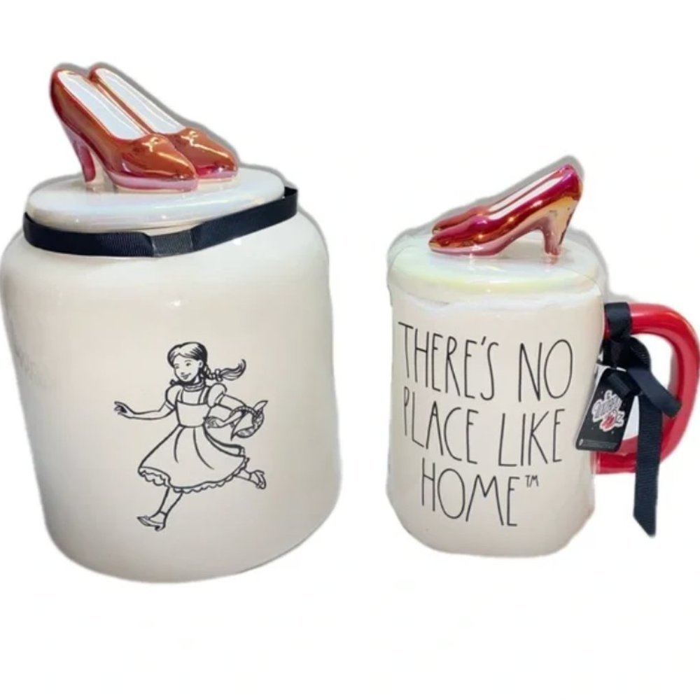 Rae Dunn’s limited edition Wizard of Oz collection (Canister & Mug)